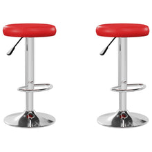 Barstoelen 2 St Kunstleer Rood