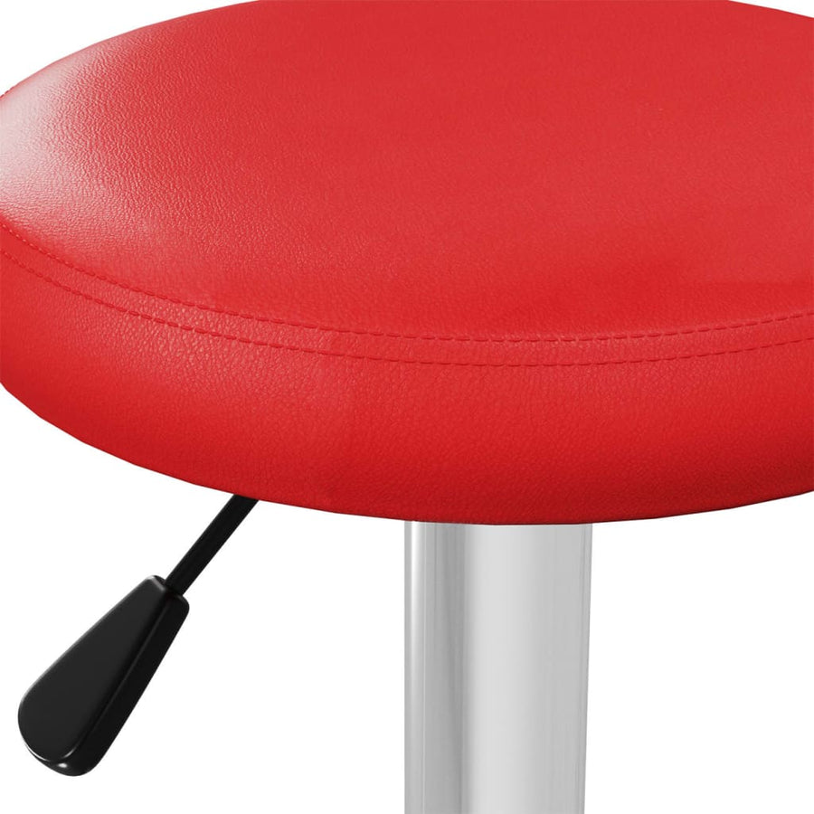Barstoelen 2 St Kunstleer Rood