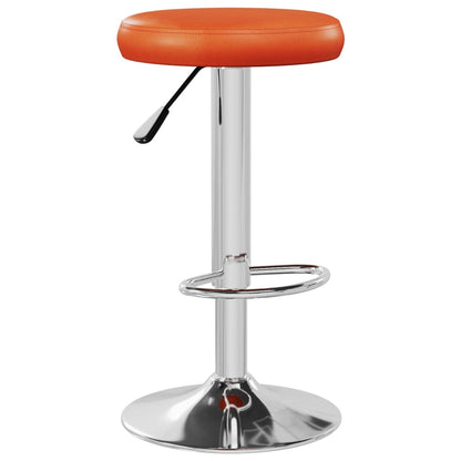 Barkrukken 2 St Kunstleer Oranje