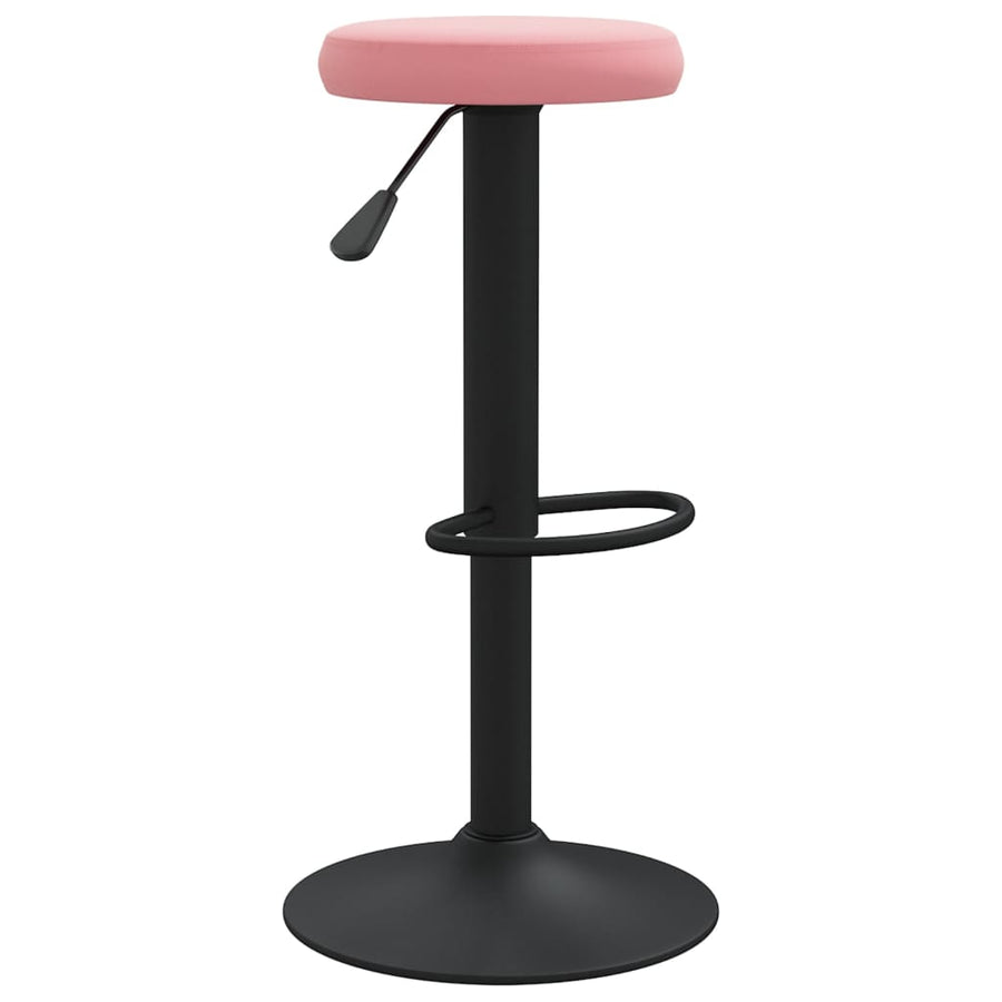Barkrukken 2 St Fluweel Roze