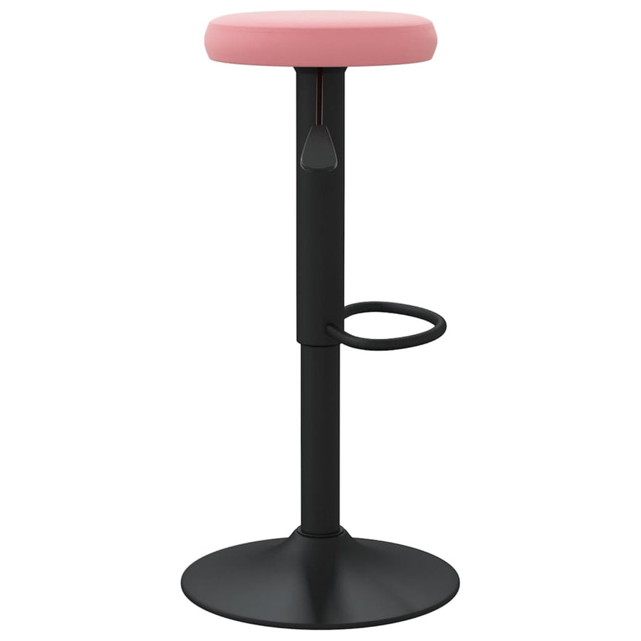 Barkrukken 2 St Fluweel Roze