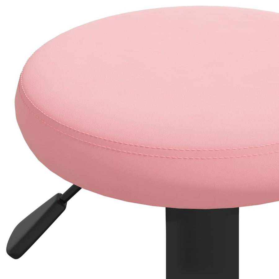 Barkrukken 2 St Fluweel Roze