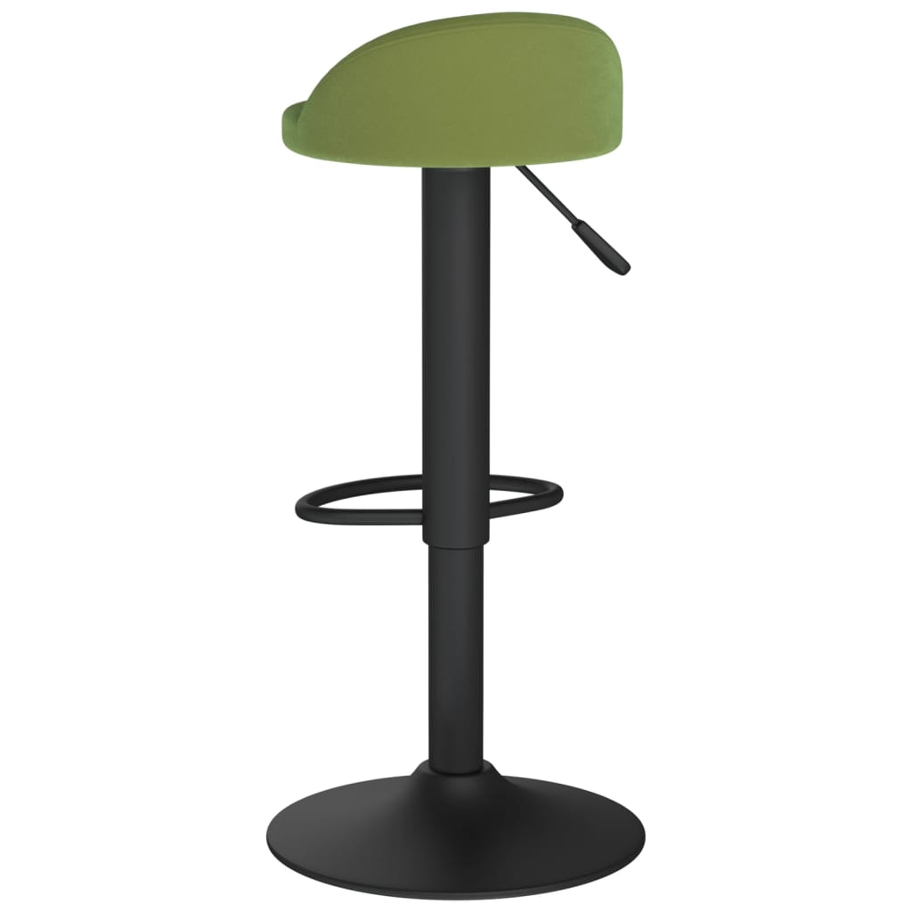 Barkruk Fluweel Lichtgroen 1