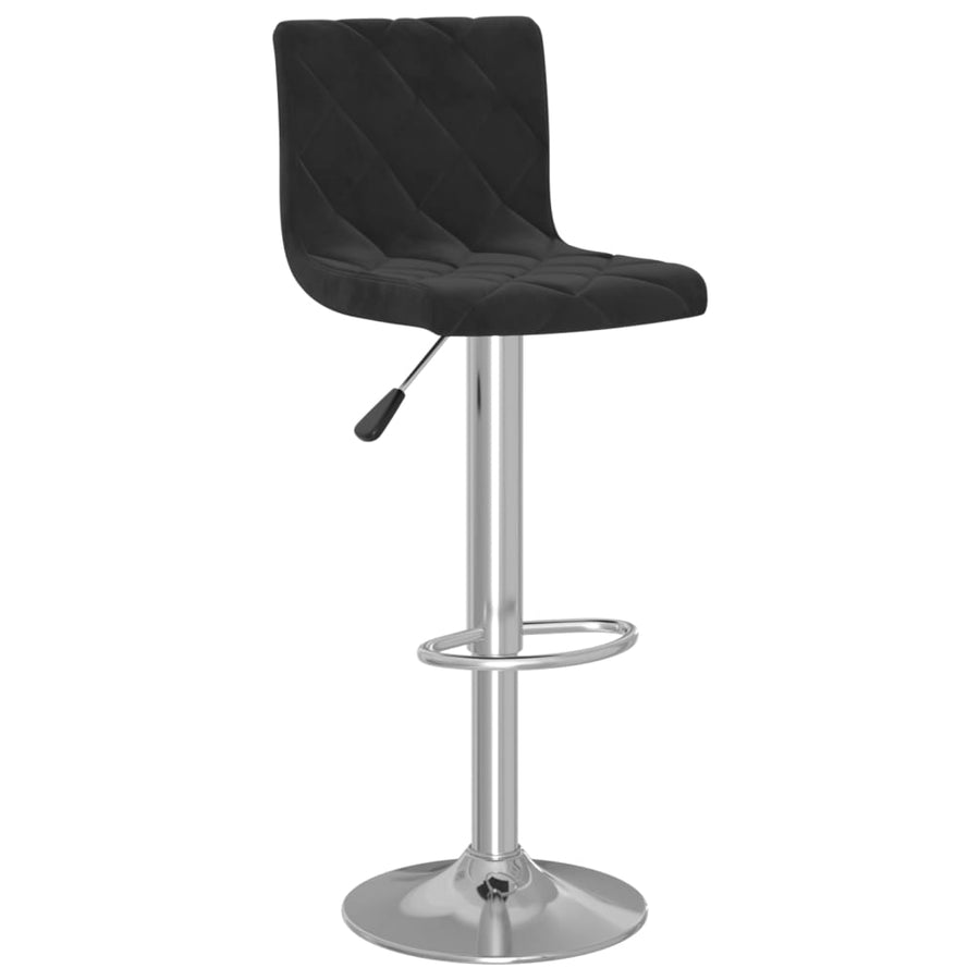 Barkrukken Fluweel Zwart