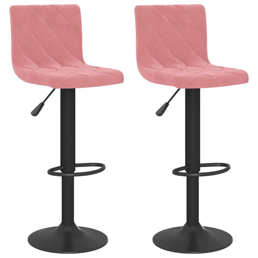Barkrukken Fluweel Roze