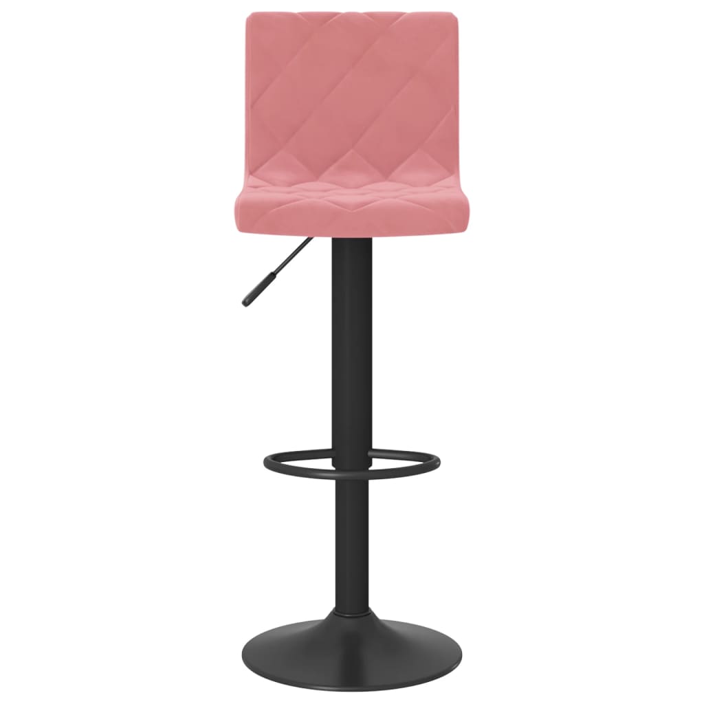 Barkrukken Fluweel Roze