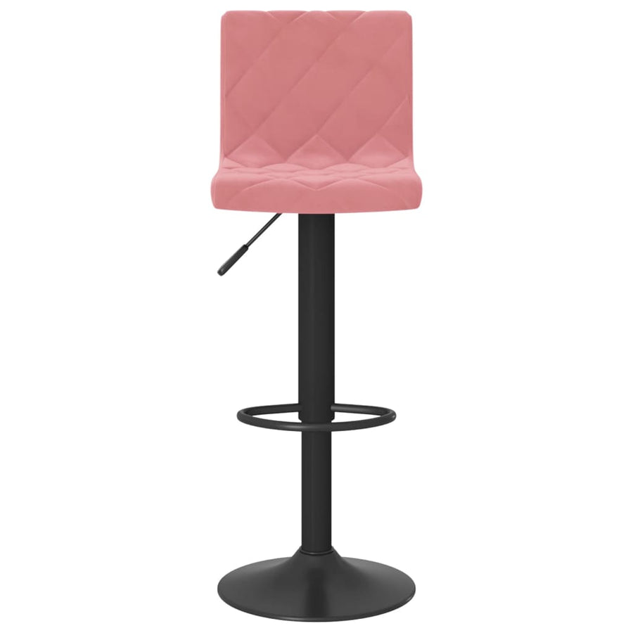 Barkrukken Fluweel Roze
