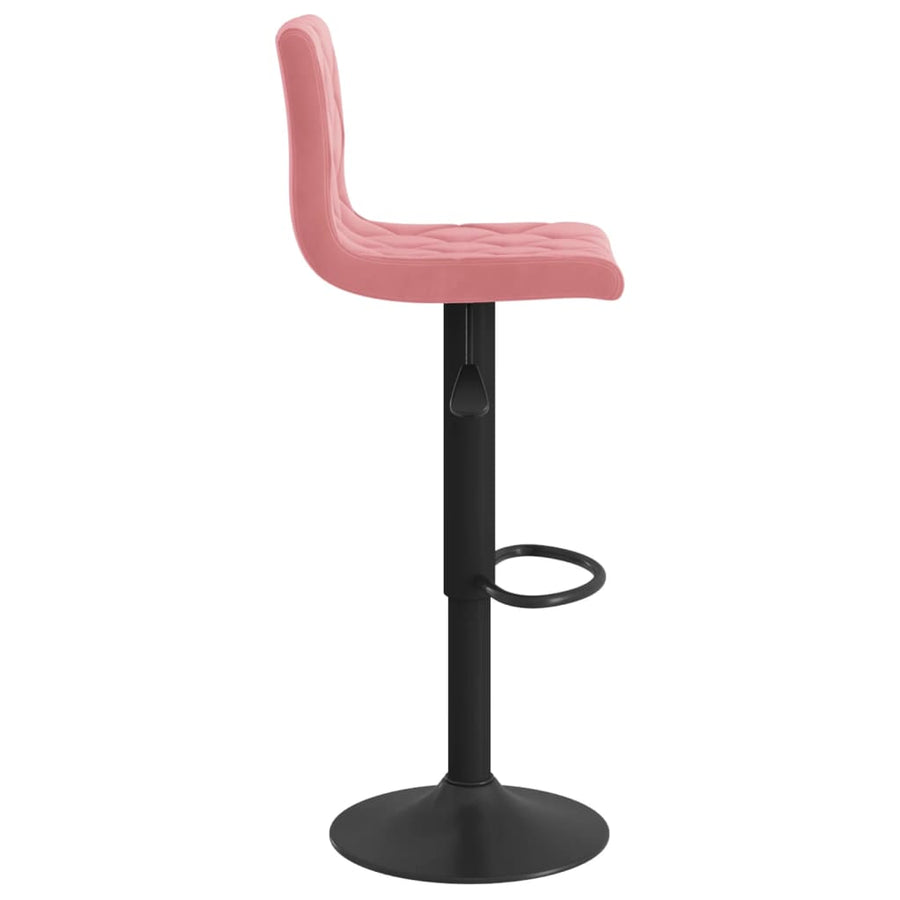 Barkrukken Fluweel Roze