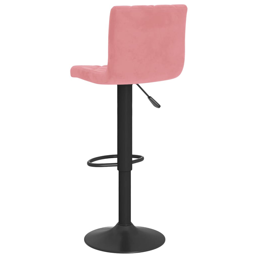 Barkrukken Fluweel Roze