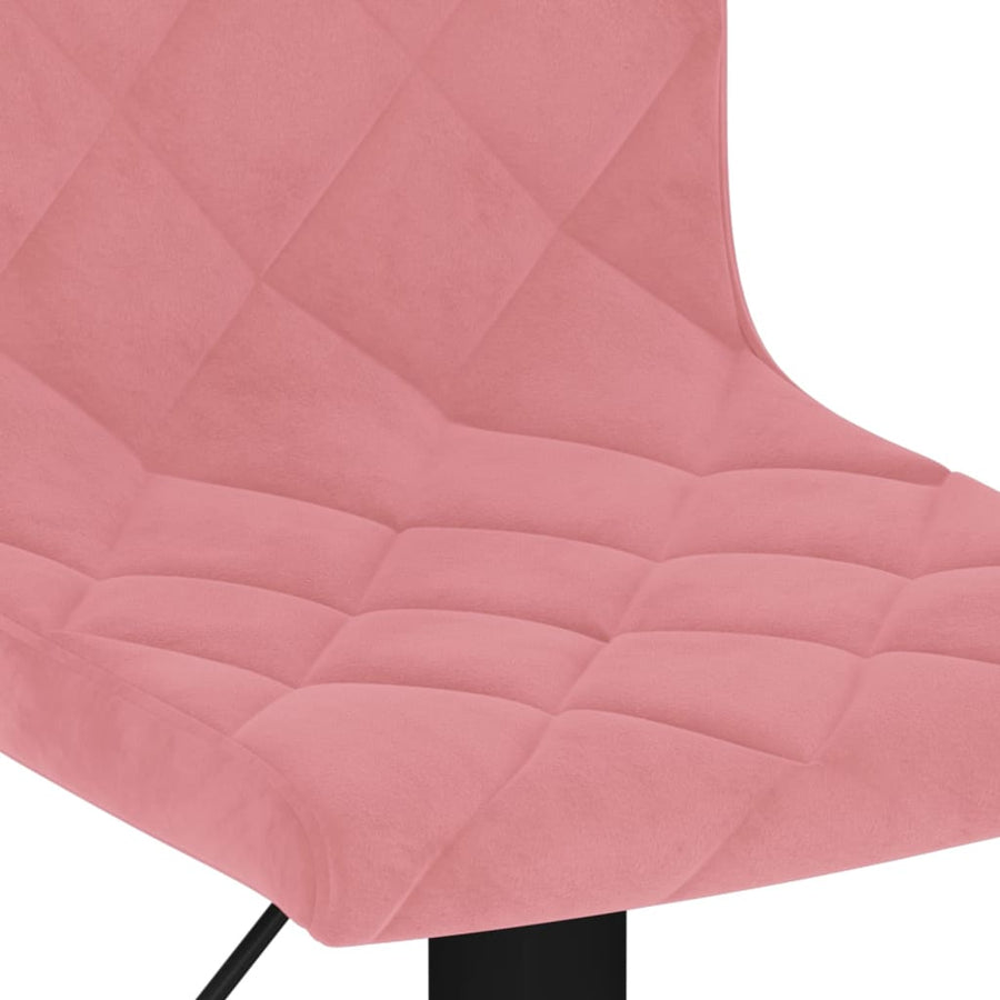 Barkrukken Fluweel Roze