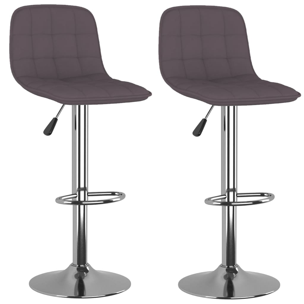 Barkrukken 2 St Stof Taupe