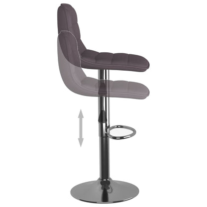 Barkrukken 2 St Stof Taupe