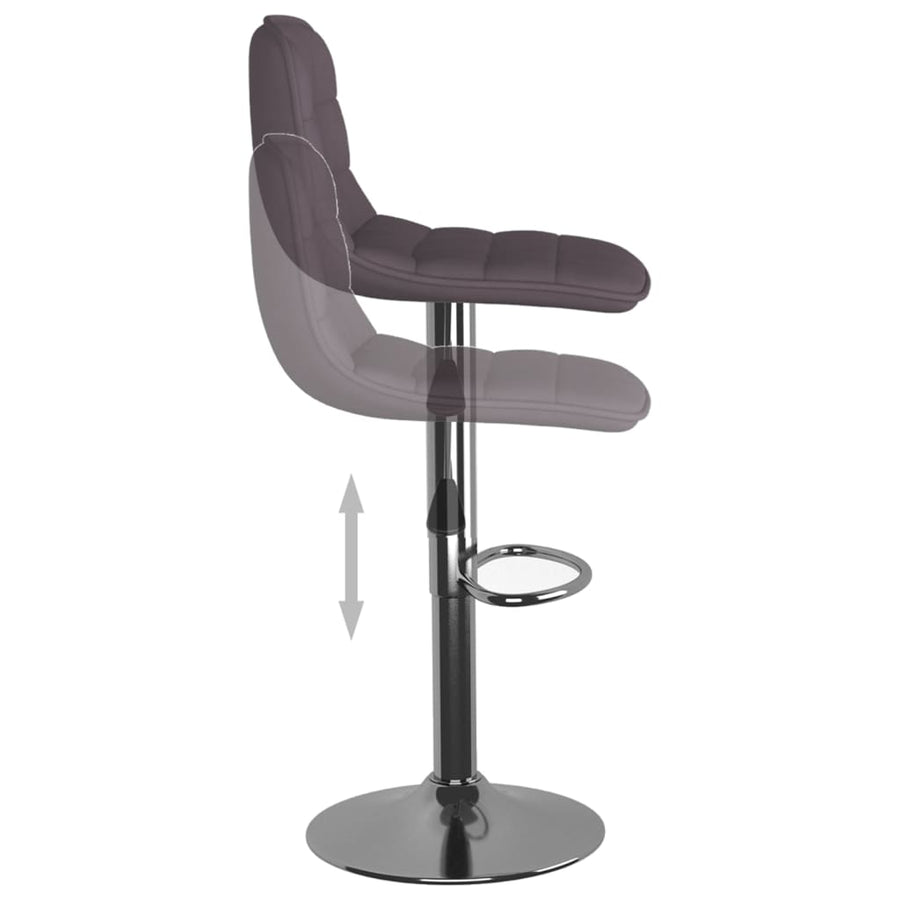 Barkrukken 2 St Stof Taupe