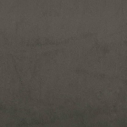 Barkruk Fluweel Donkergrijs