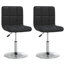 Eetkamerstoelen 2 St Kunstleer Zwart