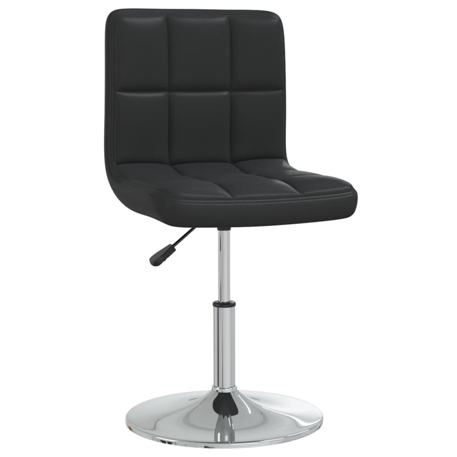Eetkamerstoelen 2 St Kunstleer Zwart