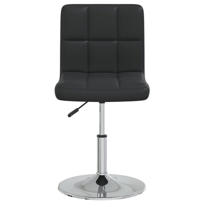Eetkamerstoelen 2 St Kunstleer Zwart