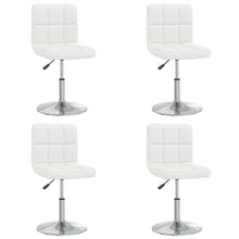 Eetkamerstoelen 4 St Kunstleer Wit