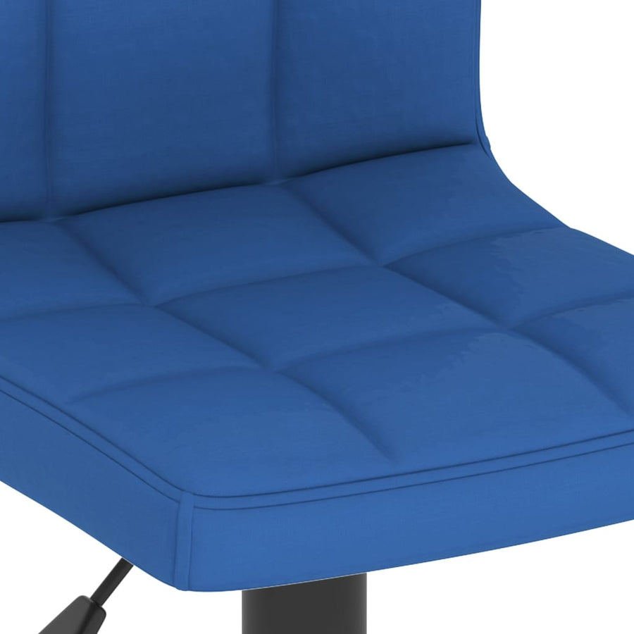 Barkrukken 2 st stof blauw
