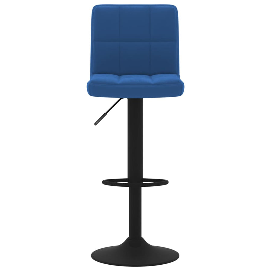 Barkrukken Fluweel 2 Blauw