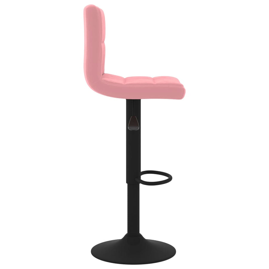 Barkrukken 2 St Fluweel Roze
