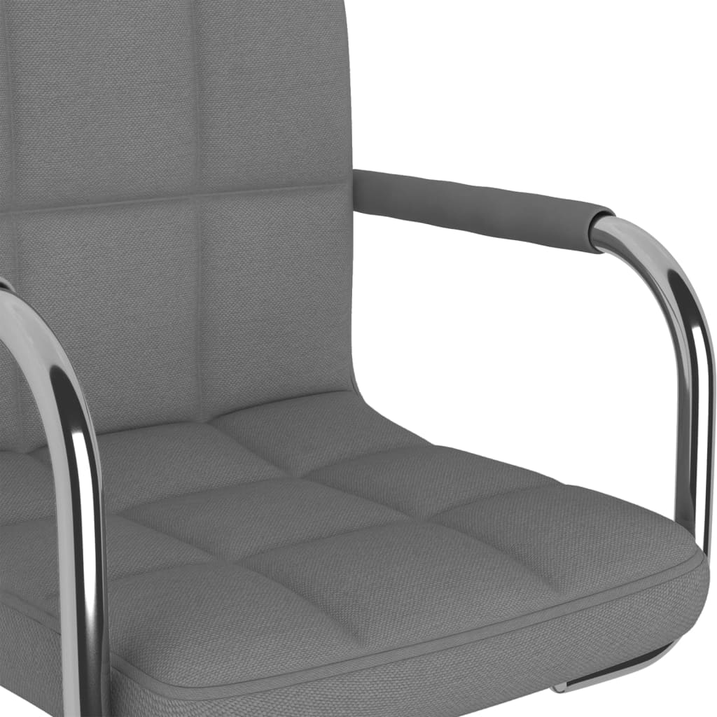 Barkruk Stof Lichtgrijs 1