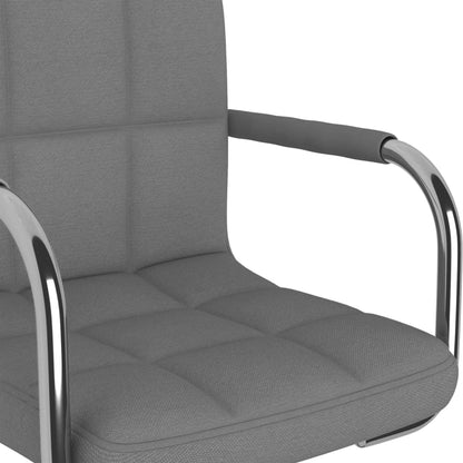 Barkruk Stof Lichtgrijs 1