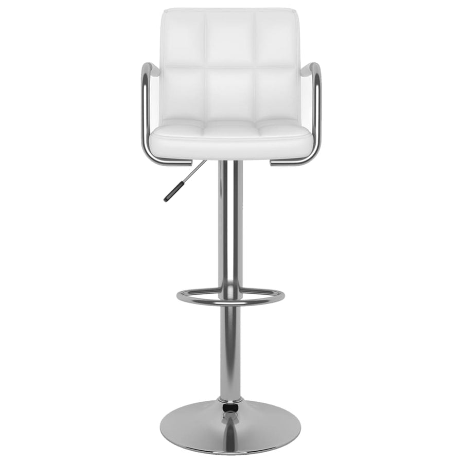 Barstoelen Kunstleer 2 Wit