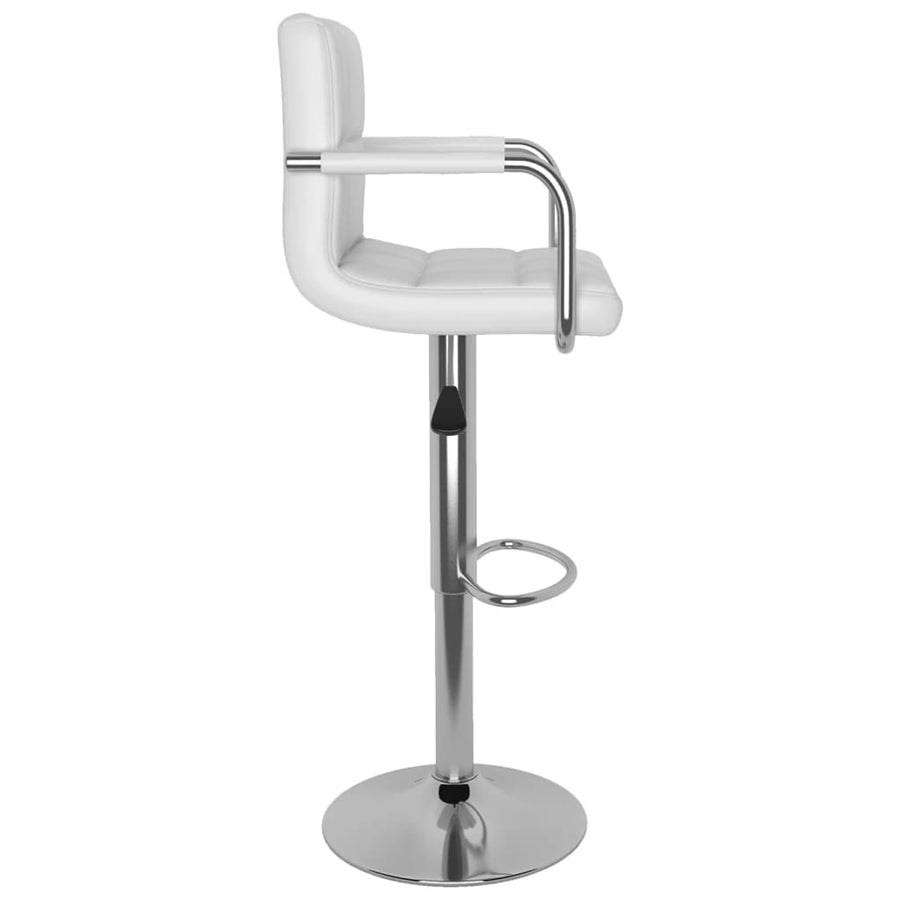 Barstoelen Kunstleer 2 Wit