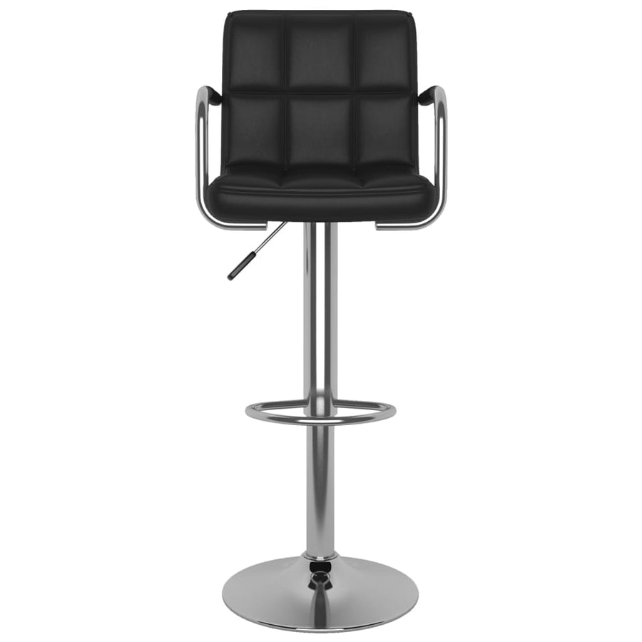 Barstoelen Kunstleer 2 Zwart