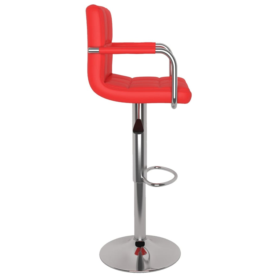 Barstoelen 2 St Kunstleer Rood