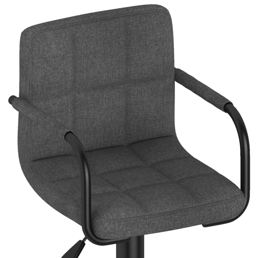 Barkruk Stof Donkergrijs 1