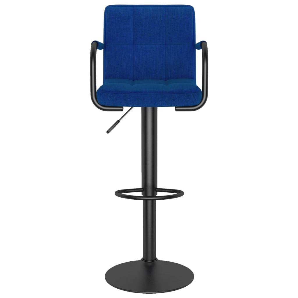 Barkruk Stof Blauw 1