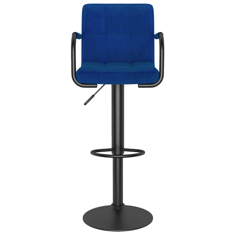 Barkrukken 2 St Stof Blauw