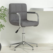 Kantoorstoel donkergrijs stof 48x47x74.5-88.5 cm