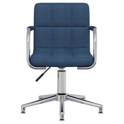 Kantoorstoel Draaibaar Stof Blauw