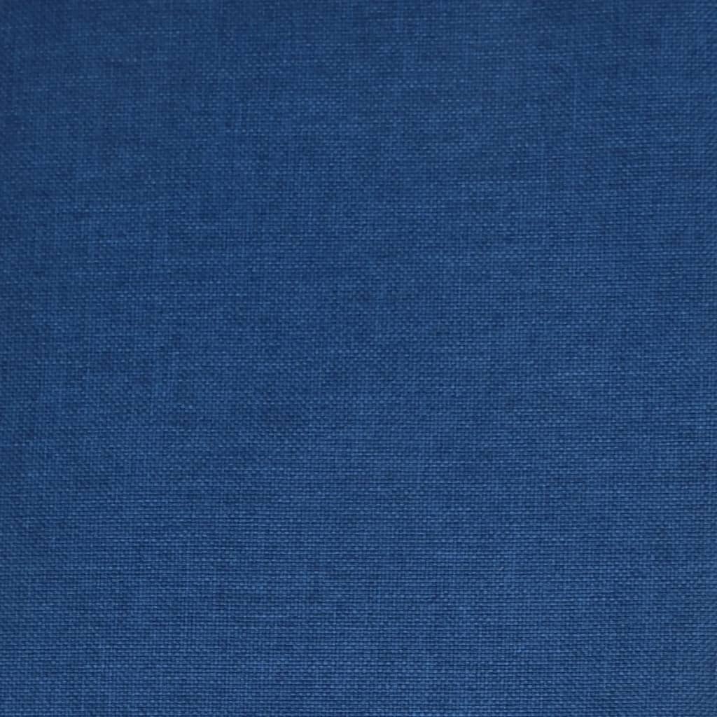 Kantoorstoel Draaibaar Stof Blauw