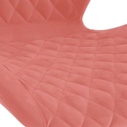 Barkrukken 2 St Fluweel Roze