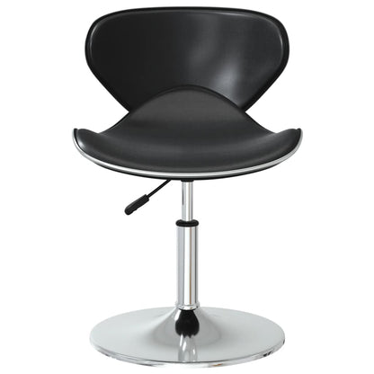 Eetkamerstoelen 2 St Kunstleer Zwart