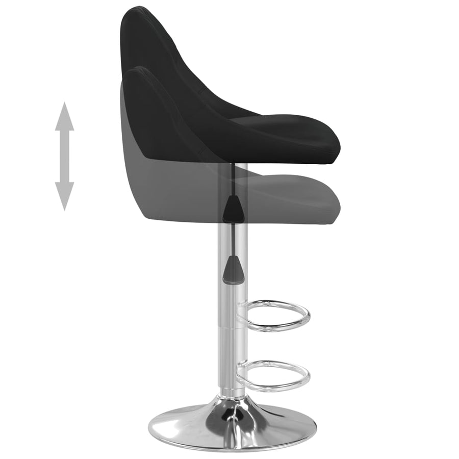 Barstoelen Kunstleer Zwart