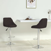 Bar stools 2 pc artificial leather black
