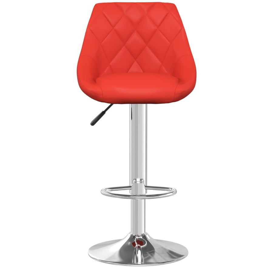 Barstoelen 2 St Kunstleer Rood