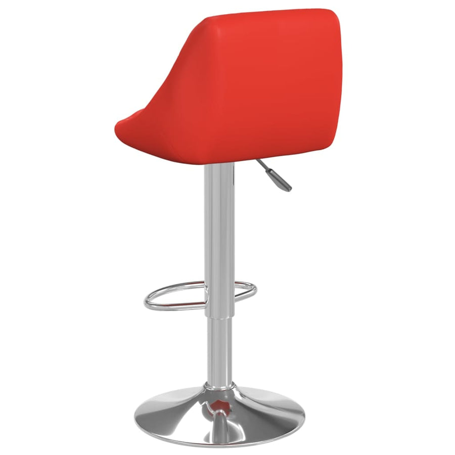 Barstoelen 2 St Kunstleer Rood