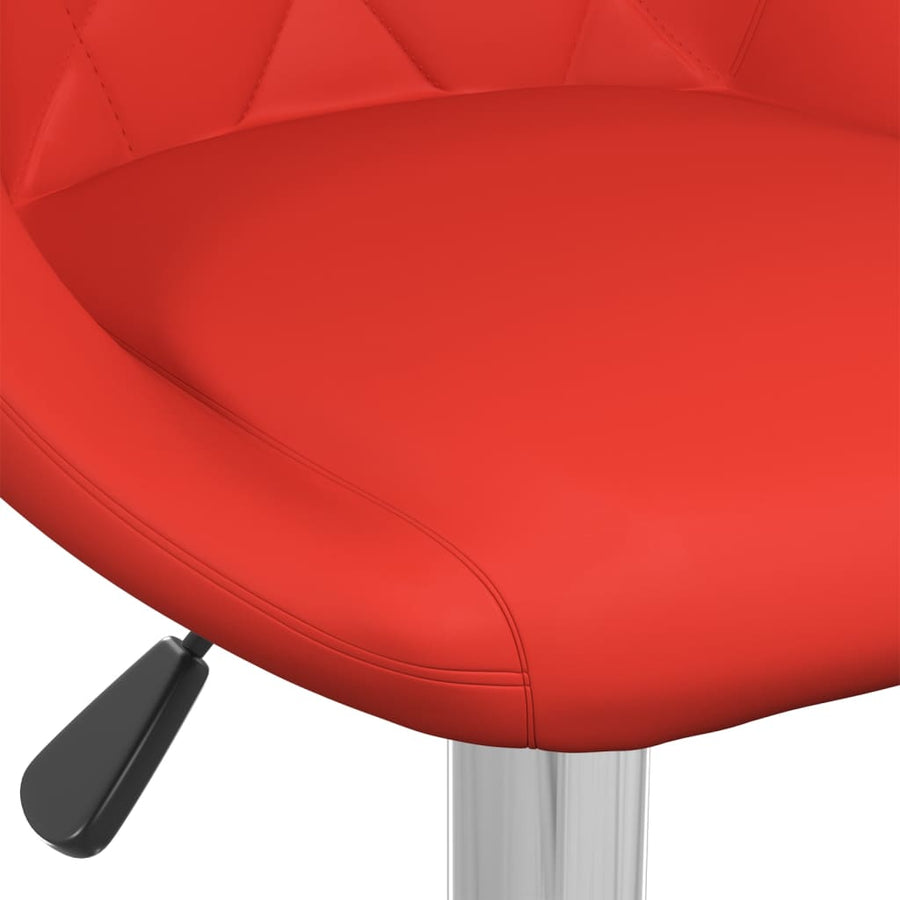 Barstoelen 2 St Kunstleer Rood