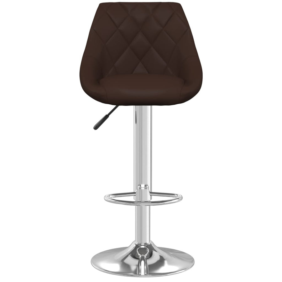 Barstoelen 2 St Kunstleer Bruin