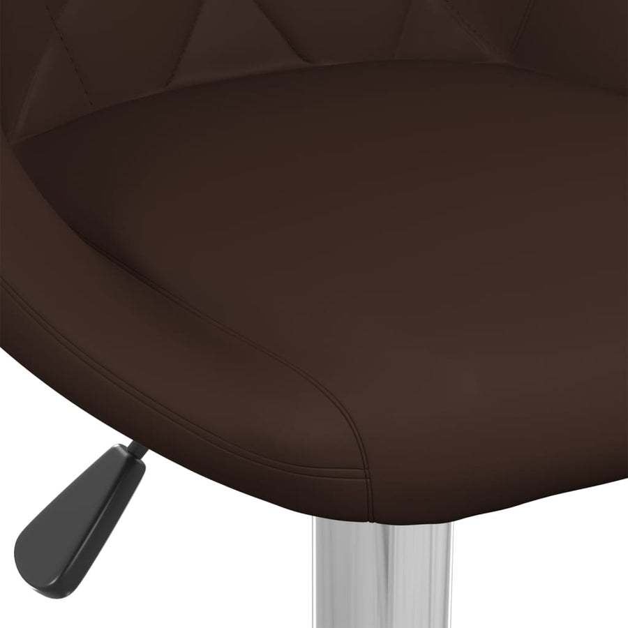 Barstoelen 2 St Kunstleer Bruin