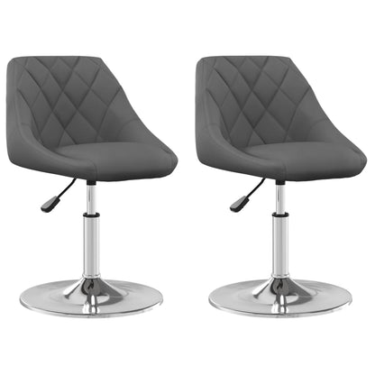 Eetkamerstoelen Draaibaar Fluweel 2
