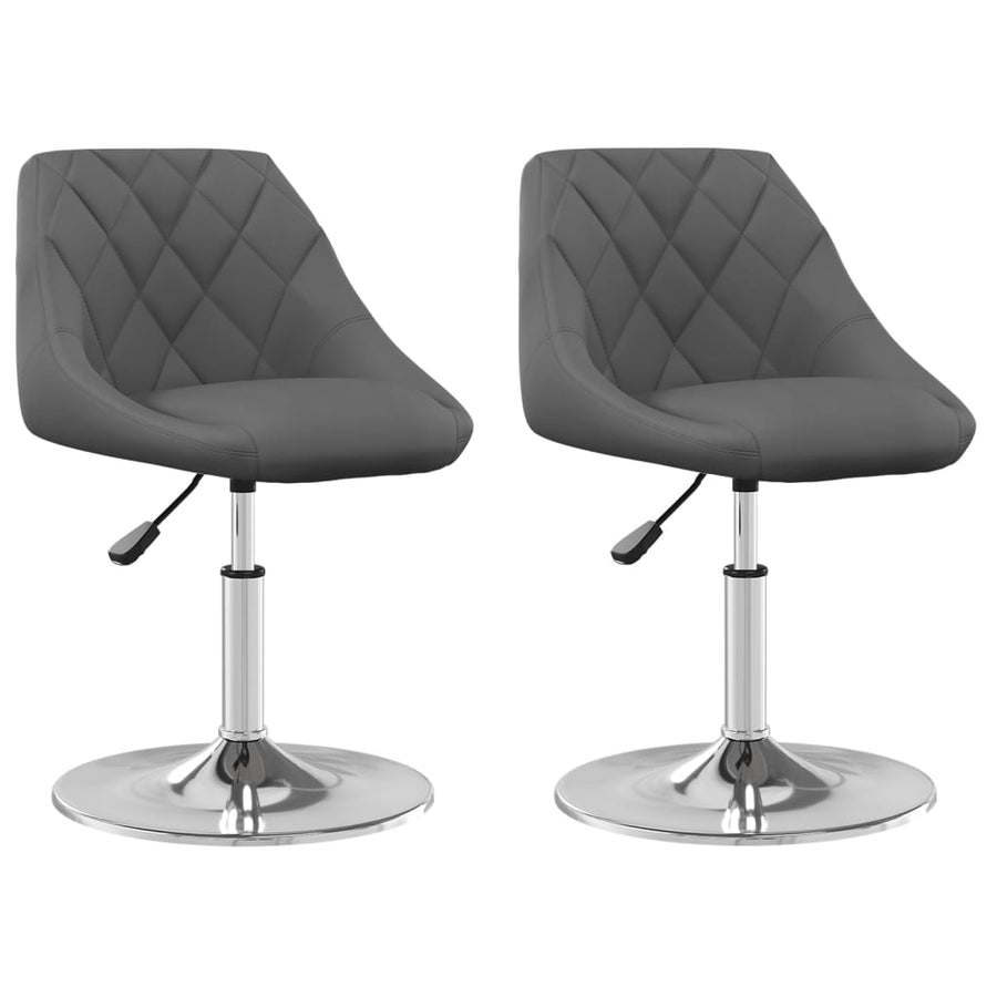 Eetkamerstoelen Draaibaar Fluweel 2