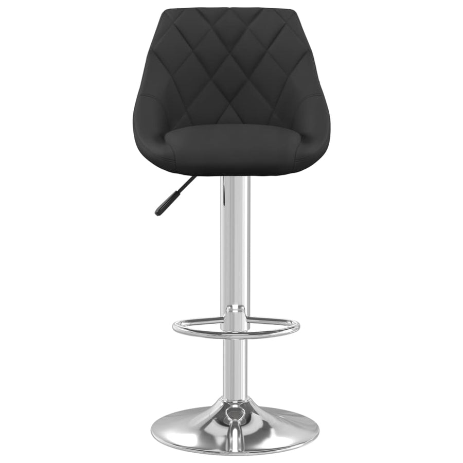 Barkruk Fluweel Zwart 1