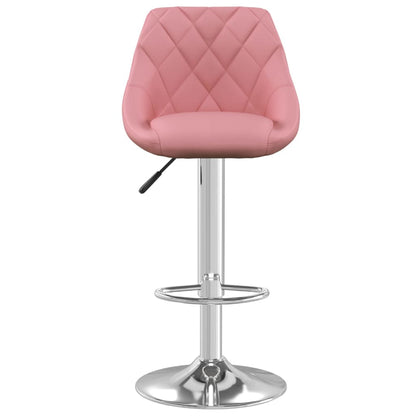 Barkrukken Fluweel 2 Roze